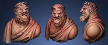 3D model The Mad Socrates (STL)